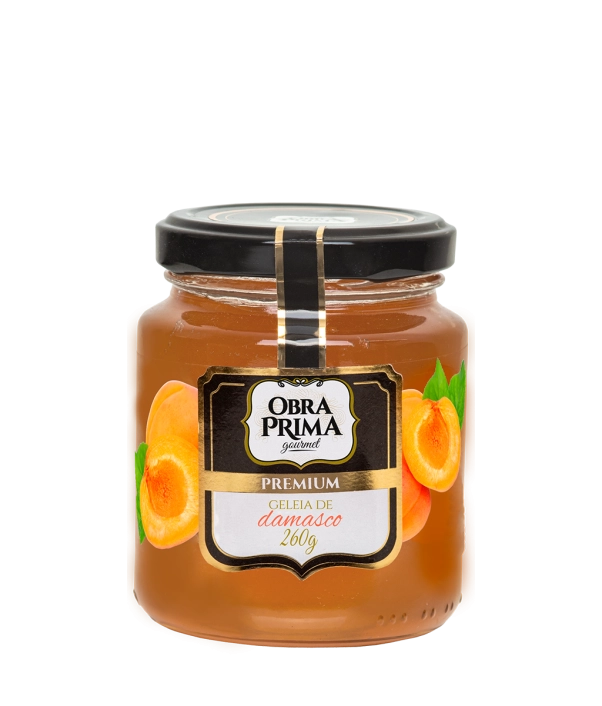 GELEIA OBRA PRIMA GOURMET P. DAMASCO 260GR