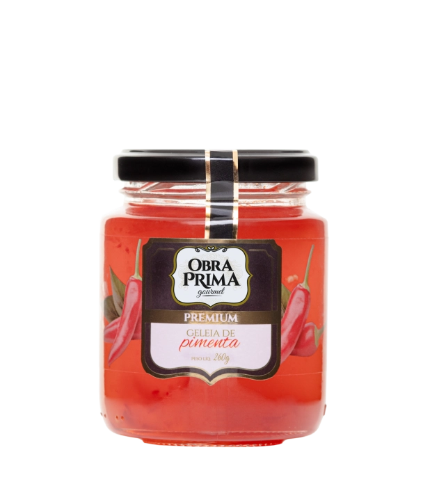 GELEIA OBRA PRIMA GOURMET P. PIMENTA 260GR