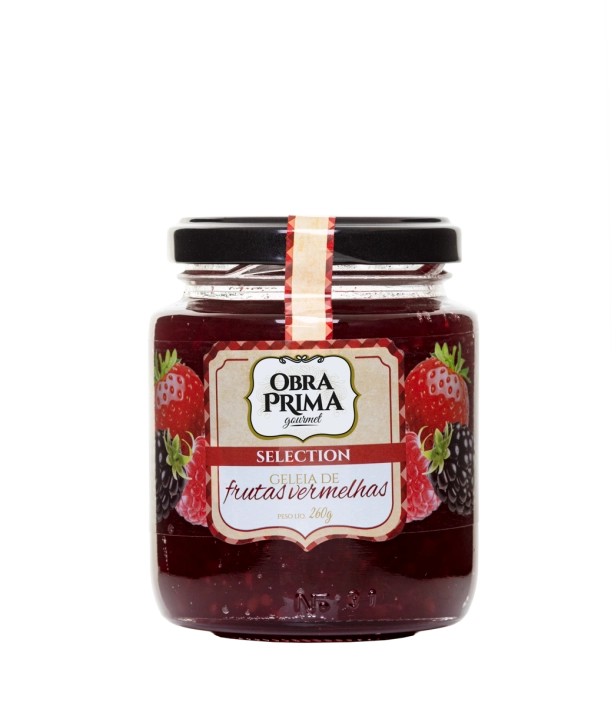 GELEIA OBRA PRIMA GOURMET SEL. FRUTAS VE ...